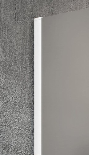 VARIO WHITE jednoczęściowa kabina przysznicowa Walk-In, montaż przy ścianie, szkło czyste, 1300 mm #2