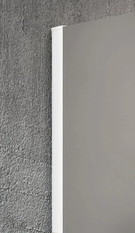 VARIO WHITE jednoczęściowa kabina przysznicowa Walk-In, montaż przy ścianie, szkło czyste, 1300 mm #2