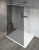 VARIO WHITE jednoczęściowa kabina przysznicowa Walk-In, szkło dymione, 1400 mm