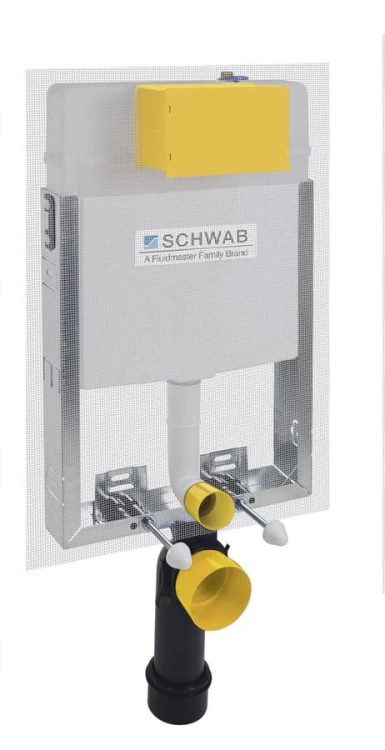 SCHWAB SET WC 199 spłuczka podtynkowa do zabudowy ciężkiej, DN110 #2