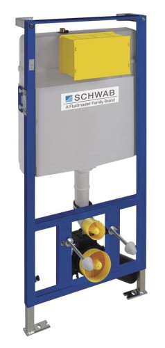SCHWAB DUPLO WC 199 spłuczka podtynkowa do montażu na sucho 3/6l, DN110mm