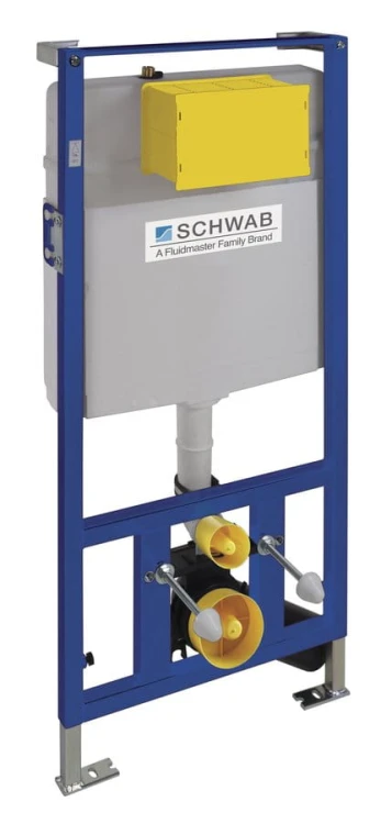 SCHWAB DUPLO WC 199 spłuczka podtynkowa do montażu na sucho 3/6l, DN110mm
