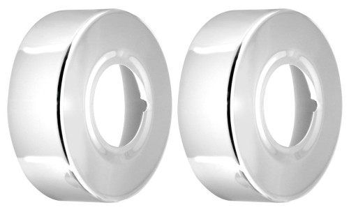 Rozeta 60/24 mm, wysokość 20mm, chrom
