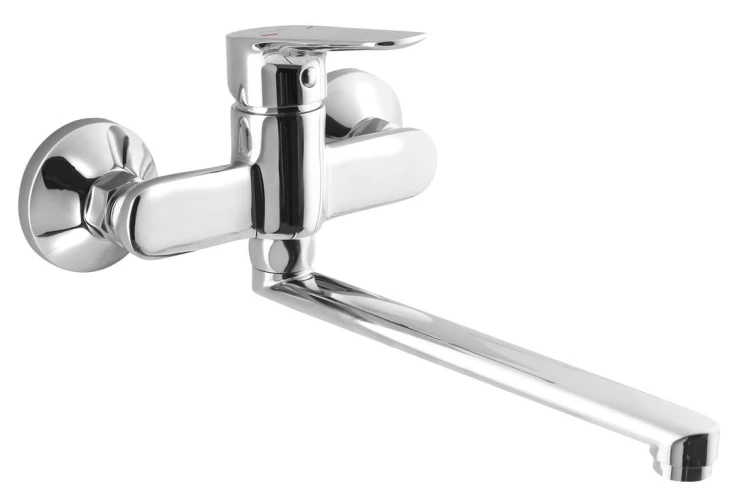 LOTTA bateria ścienna, uchwyt płaski 220mm, chrom