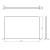 Rysunek techniczny - Blat WOODY 800x28x500mm, lite drewno dąb naturalny