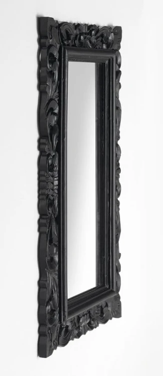 SAMBLUNG lustro w ramie, 40x70cm, czarny #2