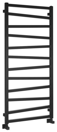 ZIG grzejnik łazienkowy 600x1334mm, czarny mat