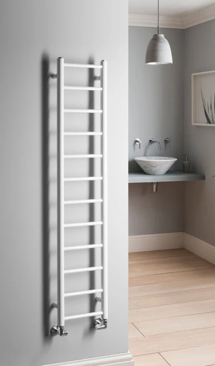 DINA grzejnik łazienkowy 300x1380 mm, biały #2