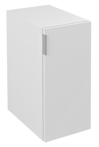 CIRASA szafka wisząca dolna 30x64x46cm, prawa/lewa, biały połysk