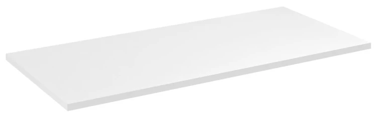 Blat DTDL 81x1,8x46,5cm, biały połysk