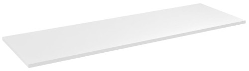 CIRASA blat DTDL 141,1x1,8x46,5cm, biały połysk