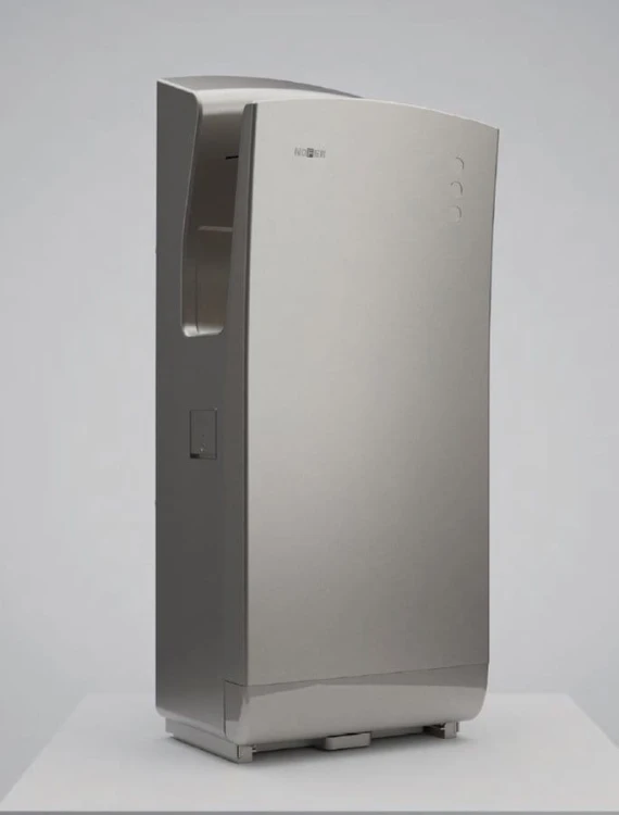 V-JET INOX bezdotykowa suszarka do rąk, 220-240V, 1650W, 300x730x222mm, stal nierdzewna mat #3