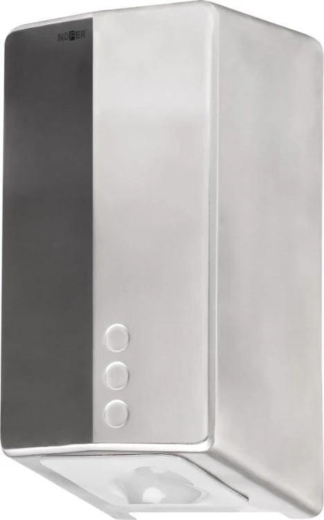 FUGA EVO elektryczna suszarka do rąk, bezdotykowa  220-240V, 800W, 164x327x151mm, czujnik laserowy , stal nierdzewna mat
