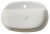 INFINITY OVAL umywalka ceramiczna nablatowa, 60x40cm, ivory #2