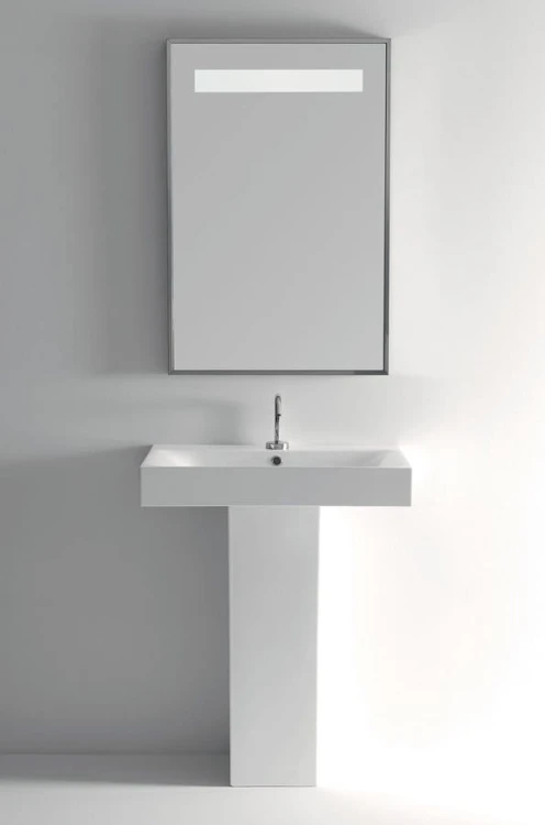 CENTO umywalka ceramiczna 80x45cm, biały #2