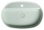 INFINITY OVAL umywalka ceramiczna nablatowa, 60x40cm, mint #2