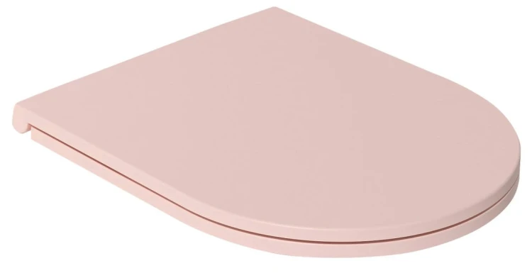 INFINITY Deska WC SLIM, Soft Close, Easy Take, salmon
