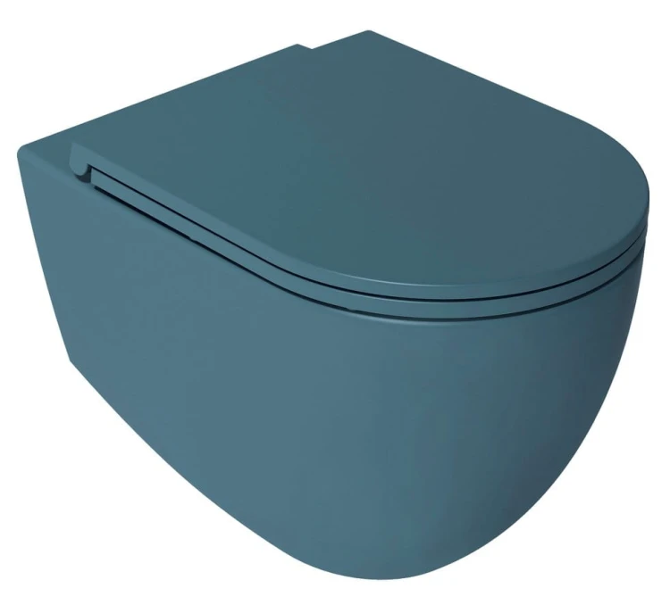 INFINITY Deska WC SLIM, Soft Close, Easy Take, petrol #3