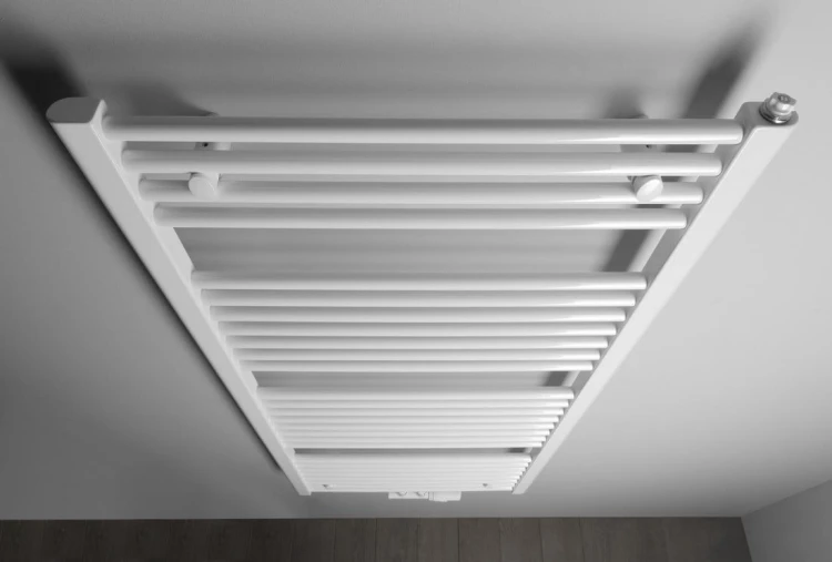 DIRECT grzejnik łazienkowy 450x1320 mm, podłączenie środkowe, biały #2