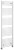ORBIT grzejnik z podłączeniem bocznym 450x1680 mm, biały