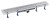 INDY odpływ liniowy z rusztem ze stali nierdzewnej, L-910, DN50