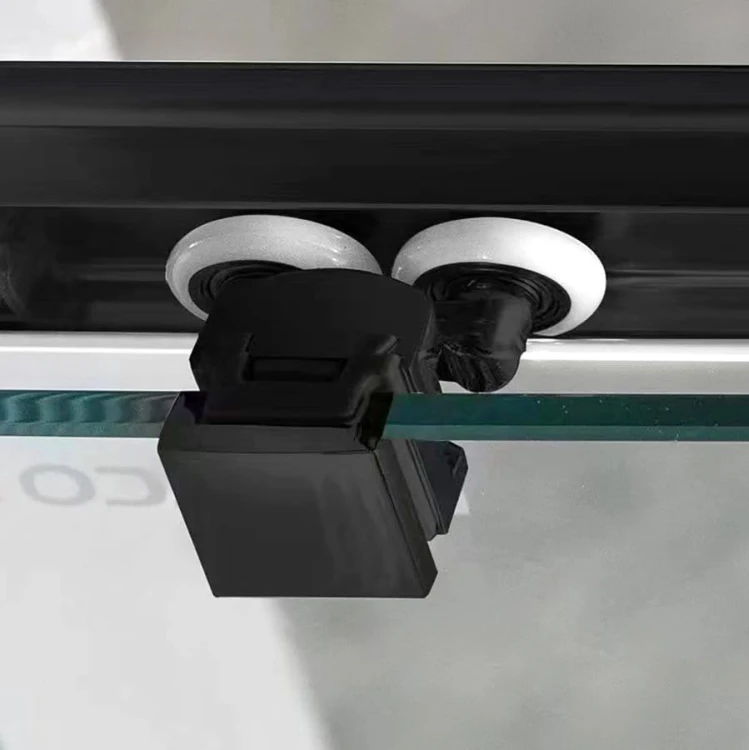 SIGMA SIMPLY BLACK kabina prysznicowa 800x800 mm, wejście z rogu, szkło czyste #3