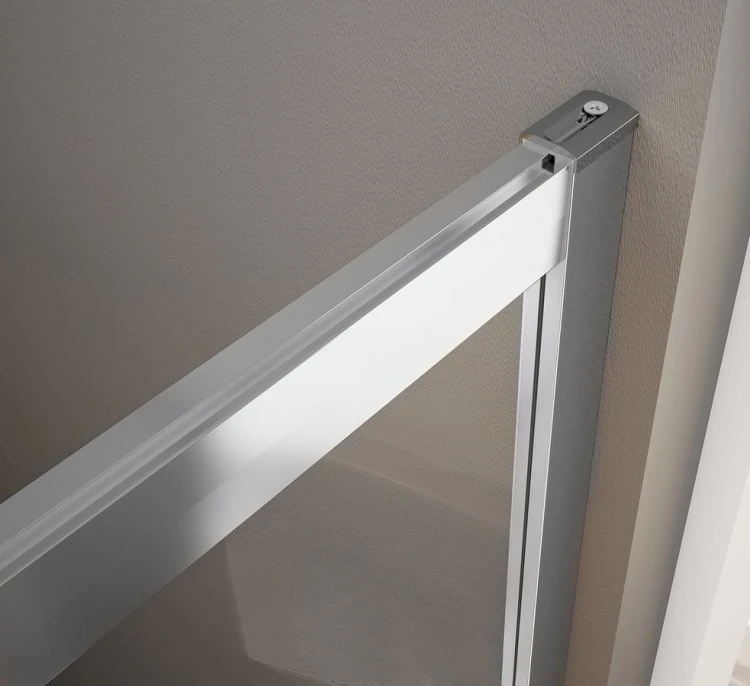 BORG kabina prysznicowa 900x900x1950 mm, wejście z rogu, szkło czyste #3