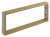 Wspornik 350x150x40mm, stal malowana, złoty mat