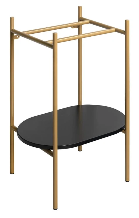 PUNO konsola pod umywalkę 550x795x396mm, złoty mat