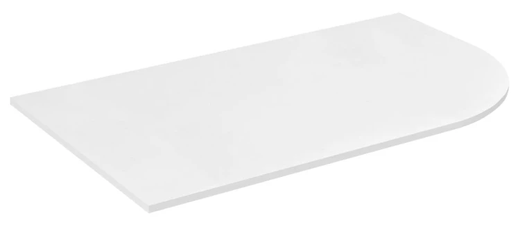 PULSE blat Rockstone 757x12x462mm, lewy, biały mat