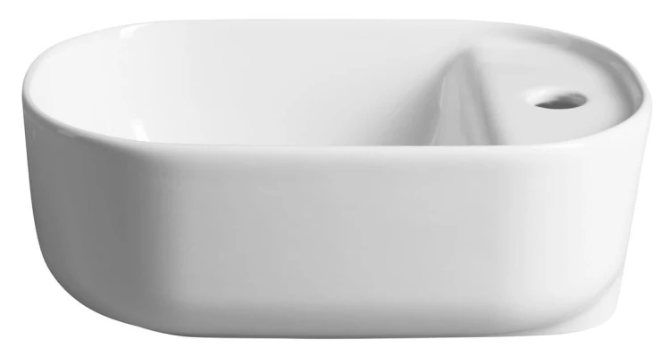 MANAKI umywalka ceramiczna 42x28cm, biały #2