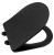 PACO deska WC, SLIM, Soft Close, Easy Take, czarny mat
