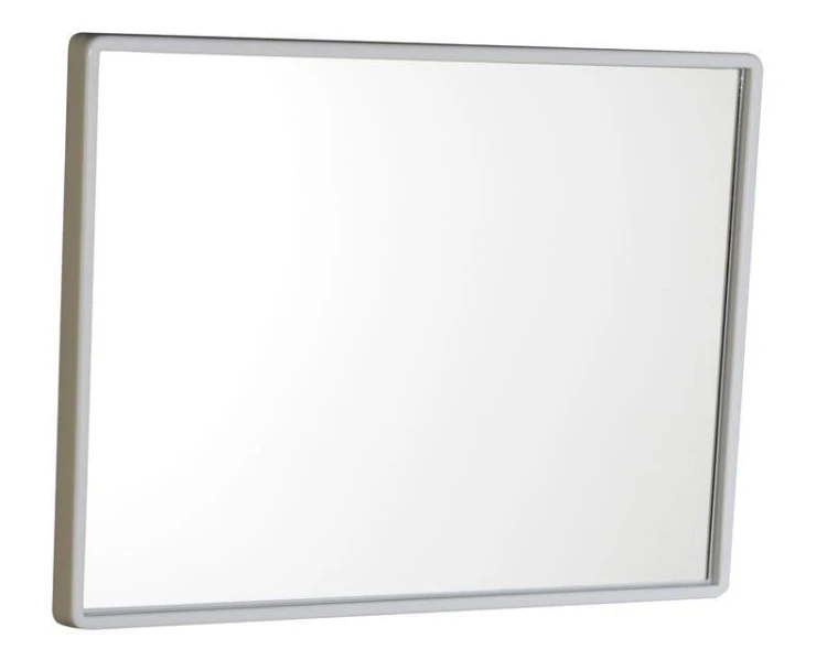 Lustro w plastikowej ramie 40x30cm, biały