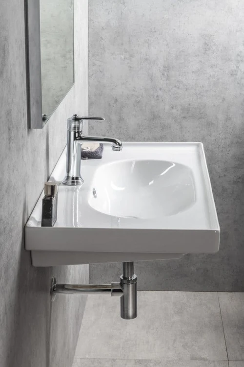 BRAND umywalka ceramiczna 80x45cm, biały #2