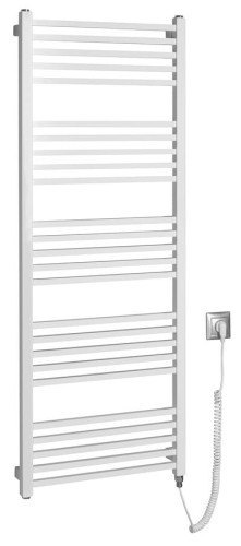 METRO-E grzejnik łazienkowi elektryczny 500x1340mm, 500 W, biały