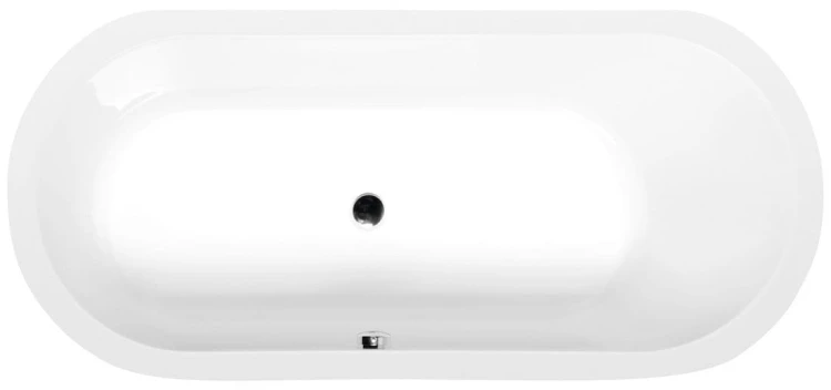 ASTRA O wanna owalna 165x75x48cm, biały