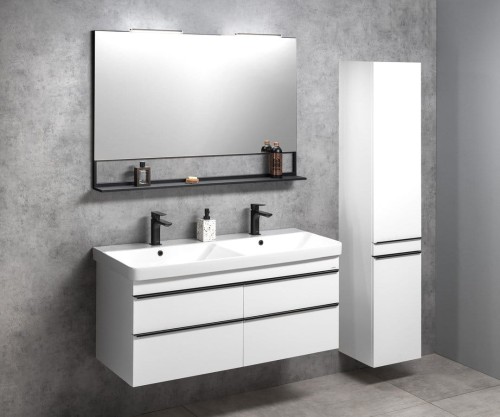 SITIA szafka umywalkowa 116x50x44,2cm, 4 szuflady, biały mat #2