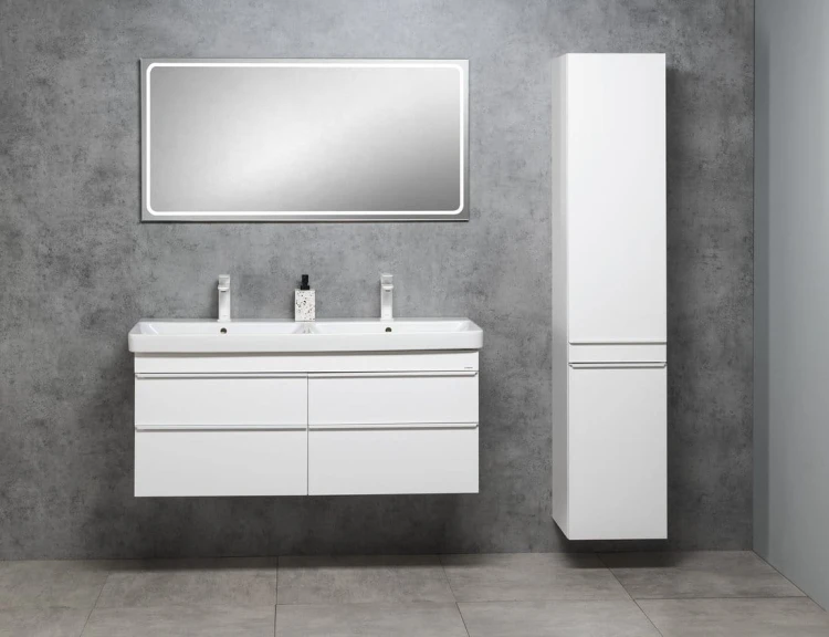 SITIA szafka umywalkowa 116x50x44,2cm, 4 szuflady, biały mat #4