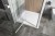 AMICO drzwi prysznicowe zawiasowe 1040-1220x1850mm, szkło czyste #3