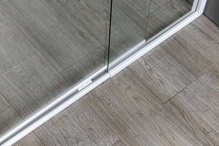 AMICO drzwi prysznicowe zawiasowe 1040-1220x1850mm, szkło czyste #6