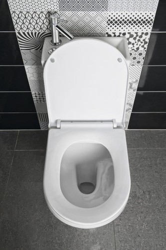 HYGIE kompakt WC z umywalką , odpływ poziomy/pionowy, biały #2