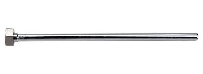 Rurka przyłączeniowa z gwintem F1/2", 40 cm, chrom