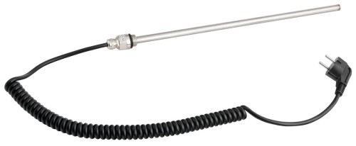 Grzałka, kabel spiralny/czarny, 600 W