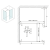 Rysunek techniczny - VARIO szkło nordic 700x2000mm #4