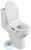 HANDICAP WC kombi deska podnoszona z elektronicznym bidetem BLOOMING EKO PLUS, Rimless, odpływ poziomy, biały