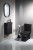 AVONA lustro w ramie 40x70cm, owalne, czarny mat #2