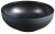 PRIORI umywalka ceramiczna nablatowa, średnica 41cm, czarny/zielony #2