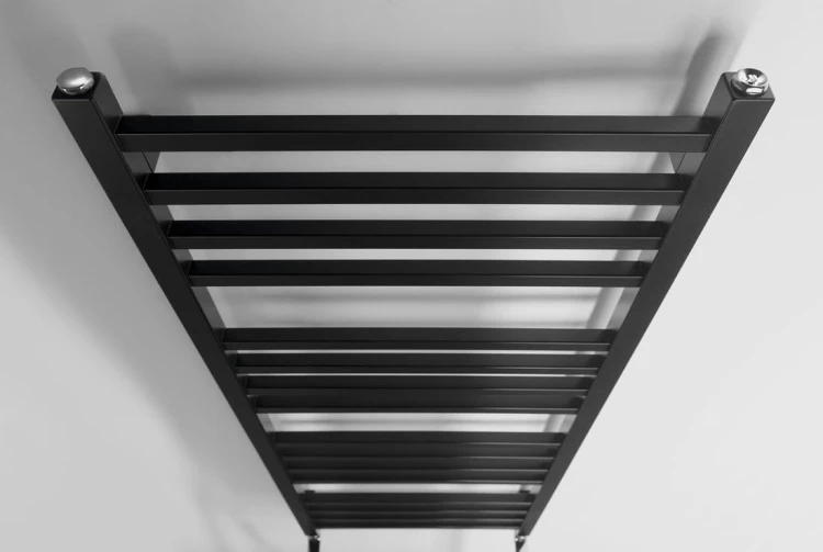 METRO grzejnik łazienkowy 500x1200 mm, czarny mat #4