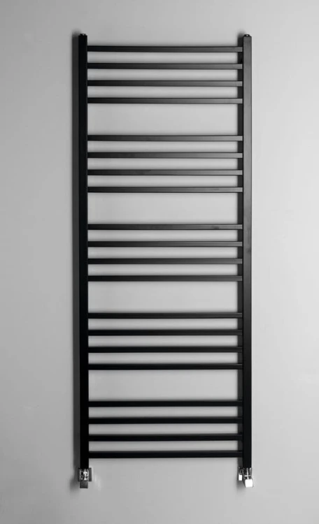 METRO grzejnik łazienkowy 600x1510 mm, czarny mat #2