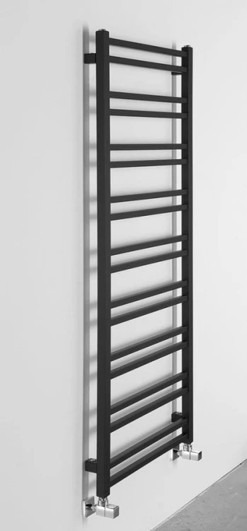 METRO DOS grzejnik łazienkowy 550x1430 mm, czarny mat #3